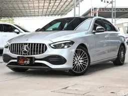 Benz C220d 2.0 W206 Avantgarde 2022 รถบ้านมือเดียวใช้งานน้อยไมล์เพียง 4 หมื่นกว่าโล