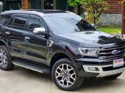 2020 Ford Everest 2.0 Titanium Plus SUV รถบ้านมือเดียว รับประกันเลขไมล์แท้ รถสวยสภาพดี