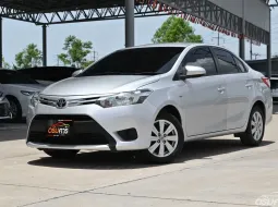 Toyota Vios 1.5 J 2014 รถบ้านมือเดียวรถเทิร์นหน้าร้านเจ้าของเดิมใช้งานปกติทุกวัน