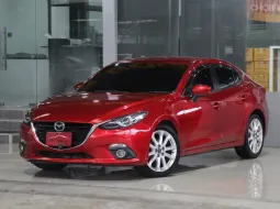 Mazda 3 2.0 S ปี 2016 รถบ้านมือเดียว ไมล์น้อยเข้าศูนย์ตลอด สวยเดิมทั้งคัน ไม่เคยติดแก๊ส ออกรถ0บาท