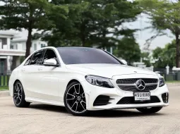 2019 Mercedes-Benz C-Class 2.0 C220d รถเก๋ง 4 ประตู เจ้าของขายเอง รถบ้านมือเดียว ไมล์แท้ 