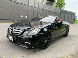 2012 Mercedes-Benz E-Class E250 Cabriolet AMG ผ้าใบดำ ภายในแดง