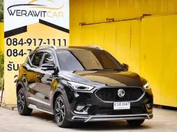 MG ZS 1.5 X+ SUV ตัวท็อปสุด ปี 2022 หลังคา Sunroof เครื่อง เบนซิน เกียร์ Auto รถสวย สภาพใหม่ป้ายแดง