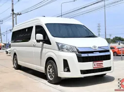 TOYOTA COMMUTER 2.8 (2020) โฉมหน้ายาว เกียร์ออโต้ VIP 3 แถว-ประตูดูด รถบ้านแท้ มือเดียว-ป้ายฟ้า