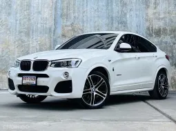 2018 BMW X4 2.0 xDrive20d SUV รถบ้านมือเดียว ไมล์น้อย เจ้าของขายเอง 