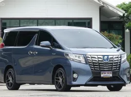 2017 Toyota ALPHARD 2.5 HYBRID E-Four รถตู้/MPV รถสภาพดี มีประกัน ไมล์แท้ ประวัติศูนย์ ทุกระยะ 