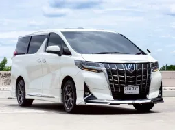 2022 Toyota ALPHARD 2.5 HYBRID E-Four รถตู้/MPV รถบ้านมือเดียว เจ้าของขายเอง 