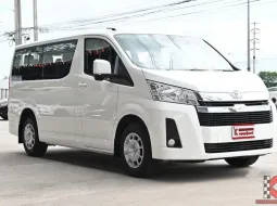 มีวารันตีศูนย์ Toyota Hiace ปี24 เกียร์ออโต้ ไมล์ 6พัน สภาพป้ายแดง