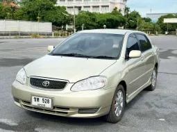 2002 Toyota COROLLA 1.6 รถเก๋ง 4 ประตู รถสภาพดี มีประกันไมล์แท้  