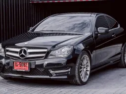 2012 Mercedes-Benz C-Class 1.8 C180 รถเก๋ง 2 ประตู ออกรถง่าย รถสวย ไมล์น้อย 