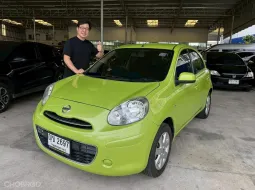 Nissan March 1.2 VL ปี 2011 สีเขียว Auto FullOption 