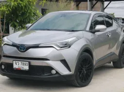 TOYOTA CHR 1.8 HYBRID HV HI A/T ปี2018(MNC) สีเทา