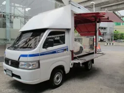 2023 SUZUKI CARRY 1.5 สีขาว เกียร์ธรรมดา แต่ง FoodTruck พร้อมใช้งาน วิ่งน้อย รถสวยสภาพใหม่ ฟรีดาวน์