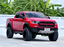 2021 FORD RANGER, 2.2 XL+ โฉม HI-RIDER DOUBLE CAB สีแดง เกียร์ธรรมดา 6 สปีด