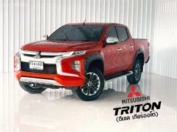 รถมือเดียว 4ประตู ยกสูง Mitsubishi TRITON 2.4GLS Plus รถกระบะ4ประตู