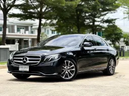 ขายรถ Mercedes-Benz E-Class E350e Avantgarde 2018 มือสองสภาพดี ไมล์น้อย มือเดียวป้ายแดง 