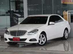 มือเดียว 2014 Mercedes-Benz E-Class 2.0 E200 รถเก๋ง 4 ประตู รถสภาพดี มีประกัน