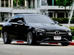Mercedes-Benz C-Class C220d 2022 รถศูนย์ Benz Thailand  ไมล์น้อย มือเดียวป้ายแดง 