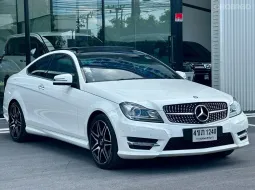 Mercedes Benz C180 Coupe AMG Sport Plus Package โฉมสุดท้าย 1.6 ปี 2013
