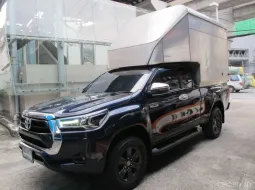 2022 TOYOTA REVO CAB 2.4 MID PRERUNNER เกียร์ธรรมดา สีน้ำเงิน รถสวยสภาพใหม่ มือเดียว ฟรีดาวน์