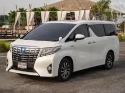 2016 Toyota ALPHARD 2.5 HYBRID รถตู้/MPV รถบ้านแท้