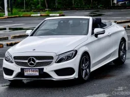 Benz C300 Cabriolet AMG Dynamic รถเจ้าของเดียวออกห้าง Benz Thailand รถสวย ไมล์น้อย 