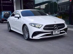 2023 MERCEDES-BENZ CLS 220d AMG PREMIUM Facelift สีชาว ภายในแดง
