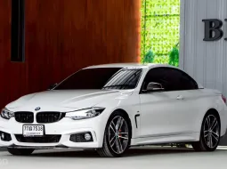 ไมล์แท้ 60,000 กม. 2018 BMW 4 Series 2.0 430i Convertible รถเปิดประทุน 