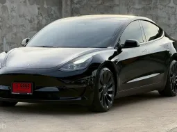 ขายรถ Tesla Model 3 PERFORMANCE 4WD ปี 2023 สภาพดี ไมล์น้อย มือเดียวป้ายแดง  