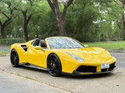 2019 Ferrari 488 Spider 3.9 Cabriolet ไมล์น้อย 