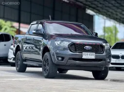 2022 FORD RANGER, 2.2 XLT โฉม HI-RIDER  DOUBLE CAB สีเทา เกียร์ธรรมดา ดีเซล