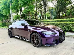 BMW M4 3.0 Competition 2022 สีเหลือง Wrap ม่วง สวยสุด ไมล์น้อย 16,000 km. 