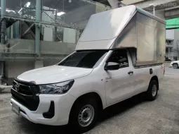 2024 TOYOTA REVO 2.8 ENTRY หัวเดียว เกียร์ธรรมดา สีขาว ตู้ทึบ + โช๊คช่วงล่าง รถสวยสภาพดี ฟรีดาวน์