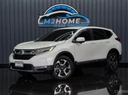 HONDA CR-V 1.6 Turbo EL 4WD AT ปี 2017 จด 2018 สีขาว
