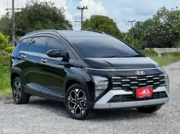 HYUNDAI STARGAZER X6 1.5 หกที่นั่ง TOPสุด A/T ปี2024 สีดำ