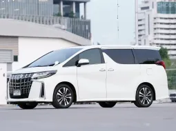 Toyota Alphard 2.5 2020 รถครอบครัวสุดหรู ไมล์แท้ 8 หมื่น มือเดียวป้ายแดง  เจ้าของขายเอง  