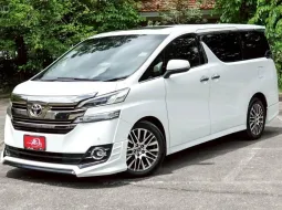 TOYOTA VELLFIRE 2.5 ZG EDITION TOP A/T ปี2018 เครื่องยนต์เบนซิน สีขาว (รถศูนย์ไทย)