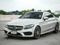 New !! Benz C250 Coupe AMG ปี 2018 เกียร์ 9 Speed แล้ว สภาพสวยมาก ราคาเร้าใจเหมือนเดิม