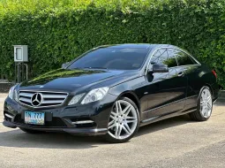 2012 Mercedes-Benz E-Class 2.0 E200 CGI Coupe  รถเก๋ง 2 ประตู รถบ้านมือเดียว ไมล์น้อย 