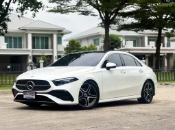 2024 Mercedes-Benz A-Class 1.3 A200 รถเก๋ง 4 ประตู ไมล์น้อย มือเดียวป้ายแดง