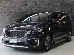 Kia Grand Carnival 2.2 SXL ปี 2019 สีเทา รถบ้าน มือเดียว ไมล์แท้  ประวัติดี