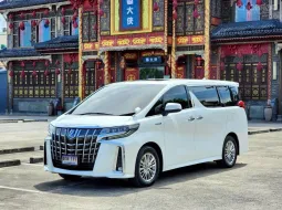 Toyota Alphard 2.5 Hybrid 2021 สภาพดี วิ่งน้อยเพียง 60,000 km มือเดียวป้ายแดง รุ่น Top สุด