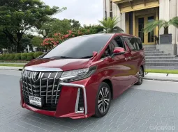 2022 Toyota ALPHARD 2.5 รถตู้/MPV รถบ้านมือเดียว ไมล์แท้ 