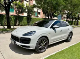 Porsche Cayenne 3.0 E-Hybrid Coupe 2020 รถหรูพร้อมใช้งาน ไมล์น้อย แล๊บสีเคยรอน