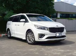 Kia GrandCarnival 2.2 EX crdi ปี 2019 แท้ ไมเนอร์เชนจ์ สีขาว