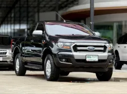2018 FORD RANGER, 2.2 XLT โฉม HI-RIDER OPEN CAB สีดำ เกียร์ออโต้ มือเดียวป้ายแดง