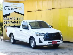 Toyota Hilux Revo 2.4 SINGLE Entry Pickup ปี 2021 เครื่อง ดีเซล เกียร์ ธรรมดา รถสวยเดิม