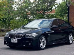 BMW 5 Series 520d M Sport ปี 2015 ไมล์แท้เพียง 62,977 กม. มือเดียวป้ายแดง  
