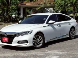 HONDA ACCORD 1.5 TURBO EL TOP ปี2019(MNC) G10 A/T สีขาว