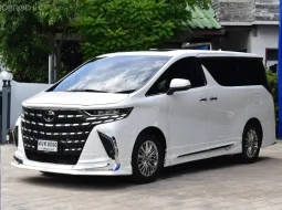Toyota Alphard 2.5 Hybird ปี 2021 วิ่ง 5x,xxx km สีขาว เครื่องยนต์ Hybird ประหยัดน้ำมัน ชุดแต่ง Part